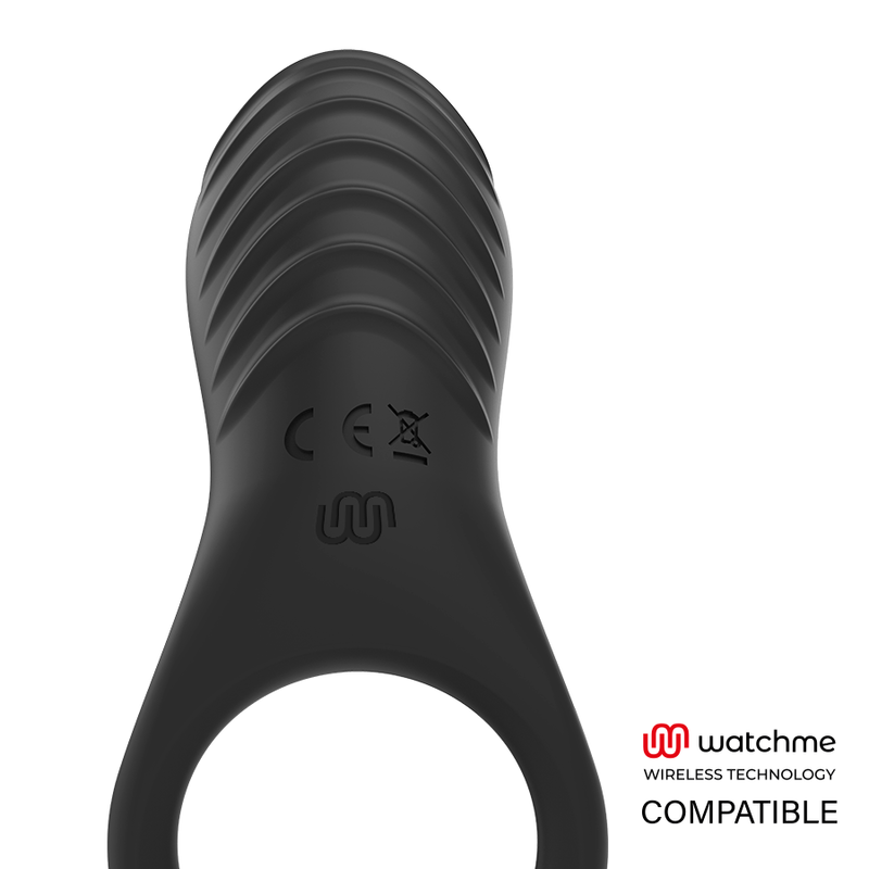 Brilly Glam-Alan Ring + Watchme Remote Control-Silicon, 10 Trepte · Inele & Mansoane Penis (imaginea 6)