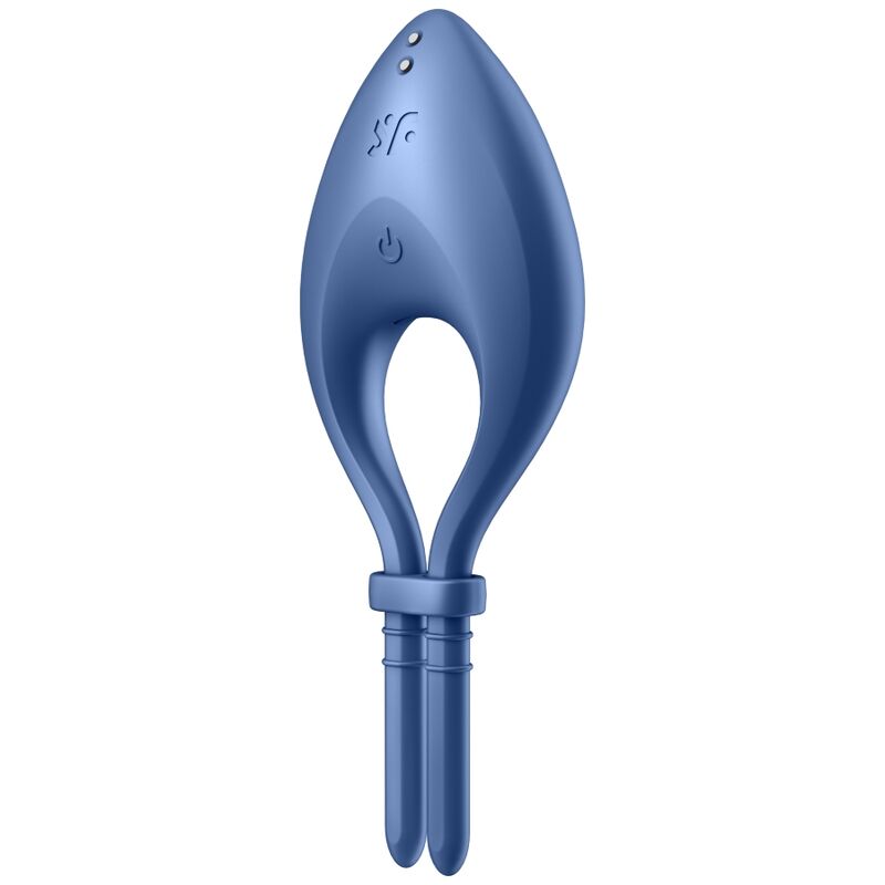 Satisfyer Ring-Bullseye Inel Vibrator cu App, Albastru-Silicon 1 img 119637 57cfa95f42d74d5f085dffd26a624047 1