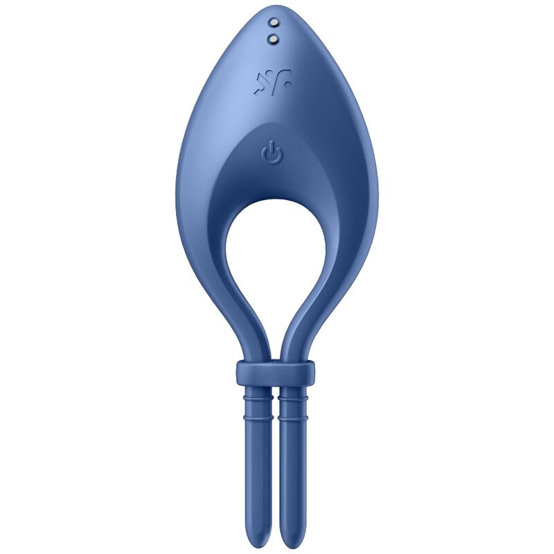 Satisfyer Ring-Bullseye Inel Vibrator cu App, Albastru-Silicon 2 img 119638 4b9369c075510129c26a003fe4b45665 1