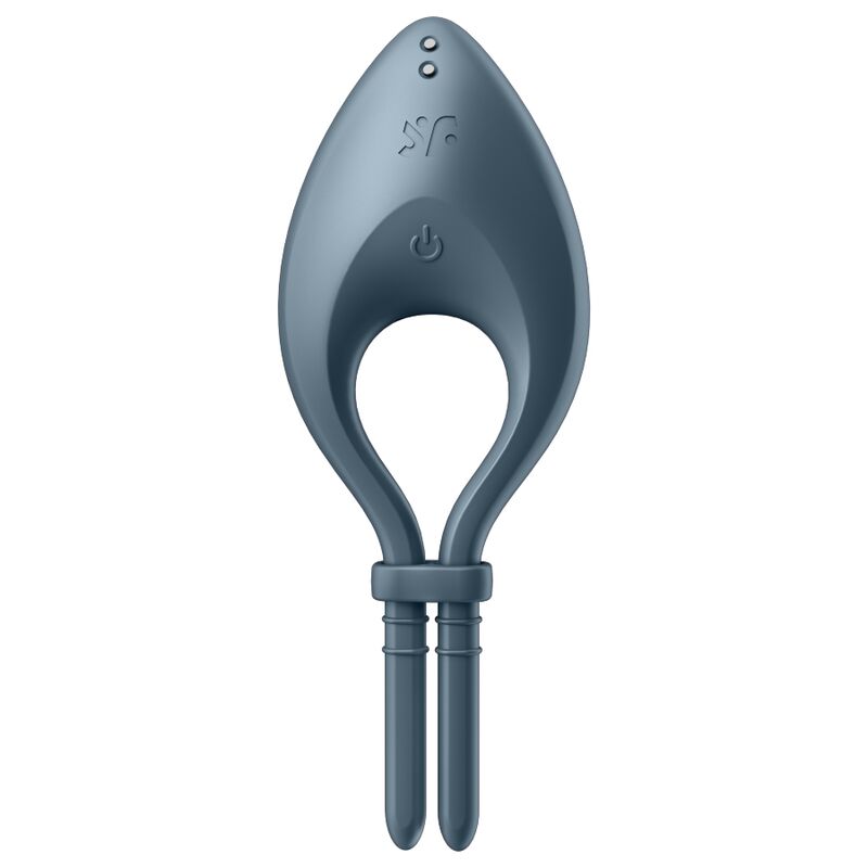 Satisfyer Ring-Bullseye Ring Vibrator App Grey-Silicon, 12 Trepte 2 img 119641 6284afeb85e770553e512e1913ab0ce4 1