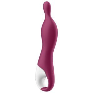 Satisfyer Vibrator-A-mazing 1 A-spot Vibrator Berry-Silicon, 12 - imagine 4