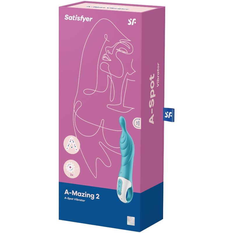 Satisfyer Vibrator-Amazing 2 A-spot Vibrator Turquoise-Silicon 3 img 119681 fa5d6d646d9d0ec8b0bba0c96b26f0ae 1