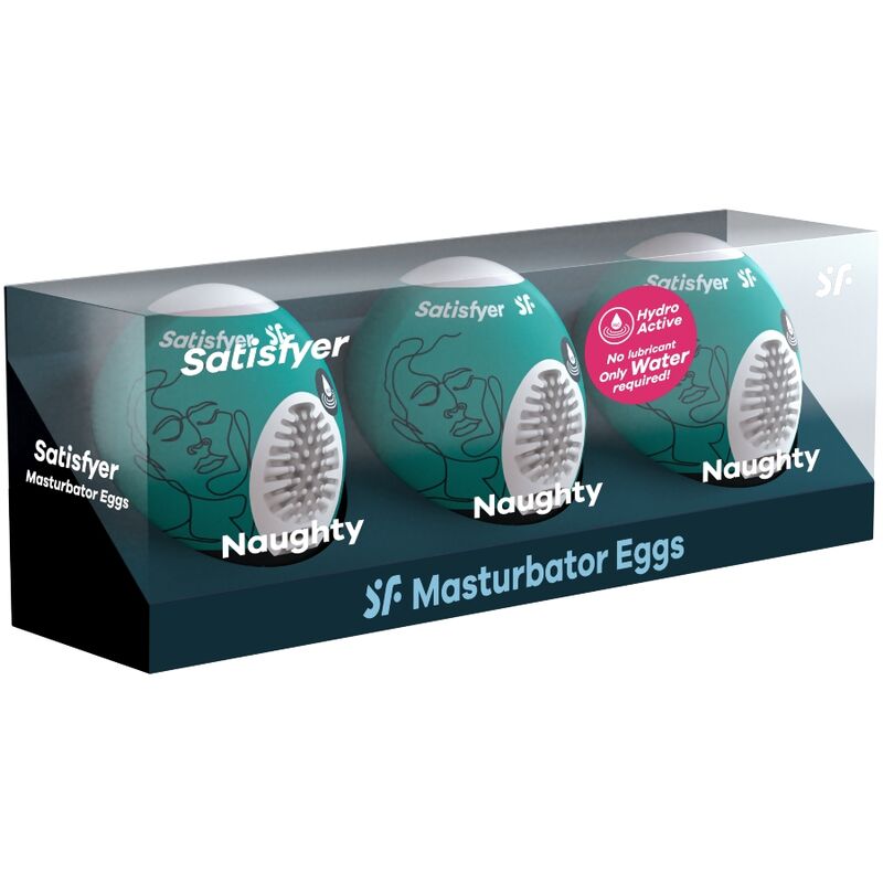 Satisfyer Eggs-3 Ouă Masturbatoare Naughty-TPE 2 Satisfyer Eggs-3 Ouă Masturbatoare Naughty-TPE · Kituri Jucarii (imaginea 2)