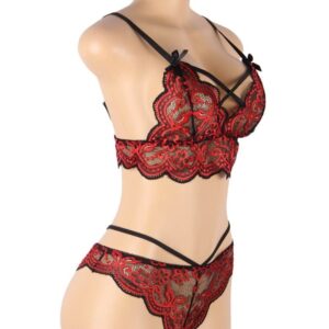 Subblime - Set Două Piese Top din Dantelă și Tanga /, S/M/L/XL 18 Subblime - Set Două Piese Top din Dantelă și Tanga /, S/M/L/XL - imagine 9