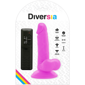 Diversia-Dildo Vibrator Flexibil Mov 17 cm -o- 3.3 cm-TPE 10 Diversia-Dildo Vibrator Flexibil Mov 17 cm -o- 3.3 cm-TPE - imagine 3