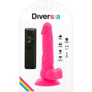 Diversia-Dildo Vibrator Flexibil Roz 18 cm -o- 4 cm-TPE 15 Diversia-Dildo Vibrator Flexibil Roz 18 cm -o- 4 cm-TPE - imagine 7