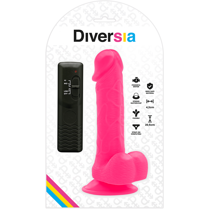 Diversia-Dildo Vibrator Flexibil Roz 20.5 cm -o- 4.2 cm-TPE 7 img 120213 9d9b4a145e857bc3615faf1cd143544c 1