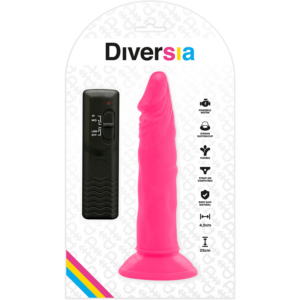 Diversia-Dildo Vibrator Flexibil Roz 23 cm -o- 4.3 cm-TPE 10 Diversia-Dildo Vibrator Flexibil Roz 23 cm -o- 4.3 cm-TPE - imagine 3