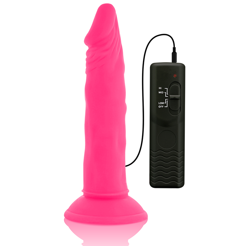 Diversia-Dildo Vibrator Flexibil Roz 23 cm -o- 4.3 cm-TPE 4 img 120230 15492e1c88aa13cd1914d68f43ef4b33 1