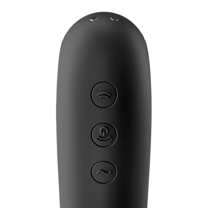 Satisfyer Air Pulse-Dual Kiss Air Pulse Vibrator Negru-Silicon 3 img 120729 2e1b8a01d87f02838ded2a8fbc5191e5 1