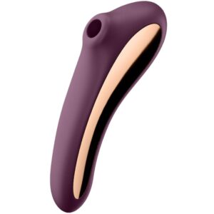 Satisfyer Air Pulse-Dual Kiss Air Pulse Vibrator Wine 5 Satisfyer Air Pulse-Dual Kiss Air Pulse Vibrator Wine - imagine 1