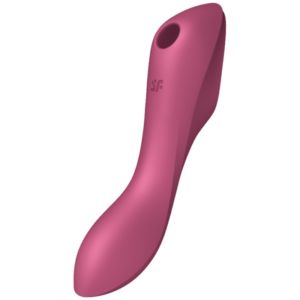Satisfyer Air Pulse-Curvy Trinity 3 Air-pulse Vibrator - imagine 1