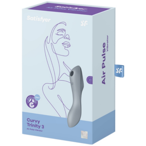 Satisfyer Air Pulse-Curvy Trinity 3 Vibrator Air-pulse 5 Satisfyer Air Pulse-Curvy Trinity 3 Vibrator Air-pulse - imagine 2