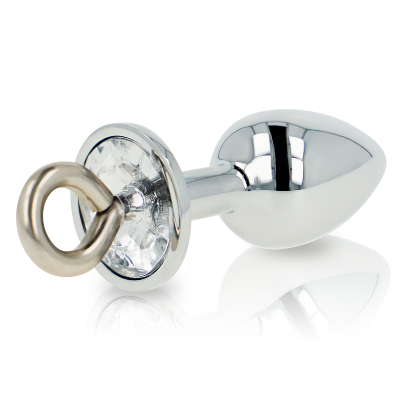 Ohmama Fetish-Plug Anal Metalic Fetish cu Cristal Transparent si 1 img 120949 b92da46aecb095b1c23fffe706c3a939 1