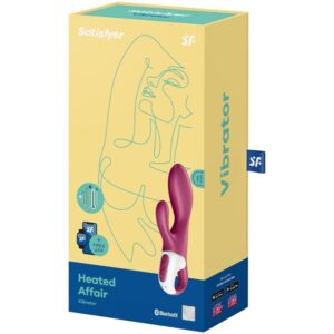 Satisfyer Vibrator-Heated Affair Vibrator G-spot Încălzit-Silicon 8 Satisfyer Vibrator-Heated Affair Vibrator G-spot Încălzit-Silicon - imagine 4