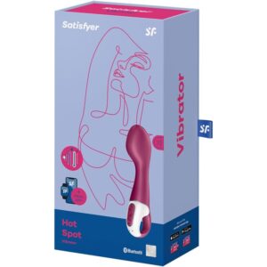 Satisfyer Vibrator-Hot Spot Vibrator G-spot cu Încălzire-Silicon 7 Satisfyer Vibrator-Hot Spot Vibrator G-spot cu Încălzire-Silicon - imagine 3