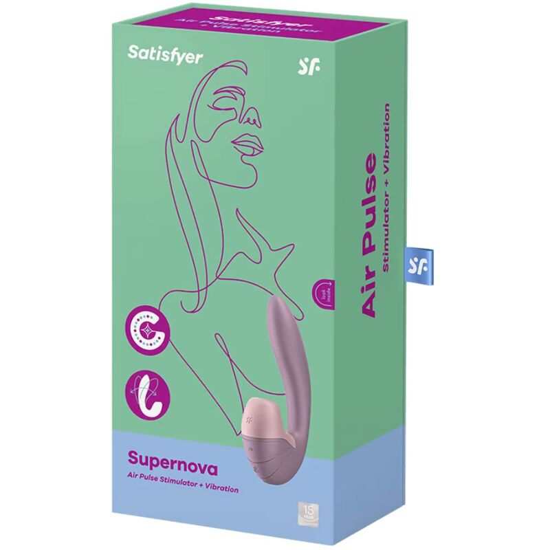 Satisfyer-Supernova Air Pulse Stimulator & Vibration - Pink 1 img 121727 cd95c2099ccbf0100f7b9d524490071c 1