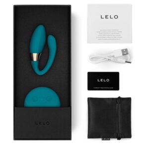 Lelo-Tiani Duo Masajer pentru Cuplu Albastru-Silicon, 7 Trepte 9 Lelo-Tiani Duo Masajer pentru Cuplu Albastru-Silicon, 7 Trepte - imagine 4