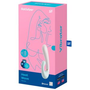 Satisfyer-Heat Wave Vibrator App - White, Alb/Roz-Reincarcabil 7 Satisfyer-Heat Wave Vibrator App - White, Alb/Roz-Reincarcabil - imagine 4