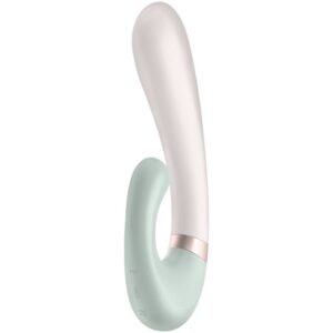 Satisfyer-Heat Wave Vibrator App - White, Alb/Roz-Reincarcabil 4 Satisfyer-Heat Wave Vibrator App - White, Alb/Roz-Reincarcabil - imagine 1