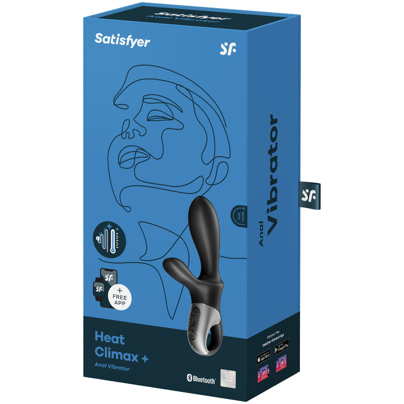 Satisfyer Connect-Heat Climax+ Vibrator Anal cu App, Negru 2 img 122445 5805cafd7992701f1a7d15f16f4f5198 1