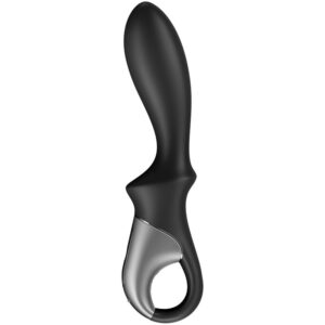 Satisfyer Connect-Heat Climax Vibrator Anal App Black-Silicon - imagine 2
