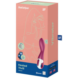 Satisfyer Vibrator-Heated Thrill G-spot Vibrator-Silicon, 12 - imagine 2