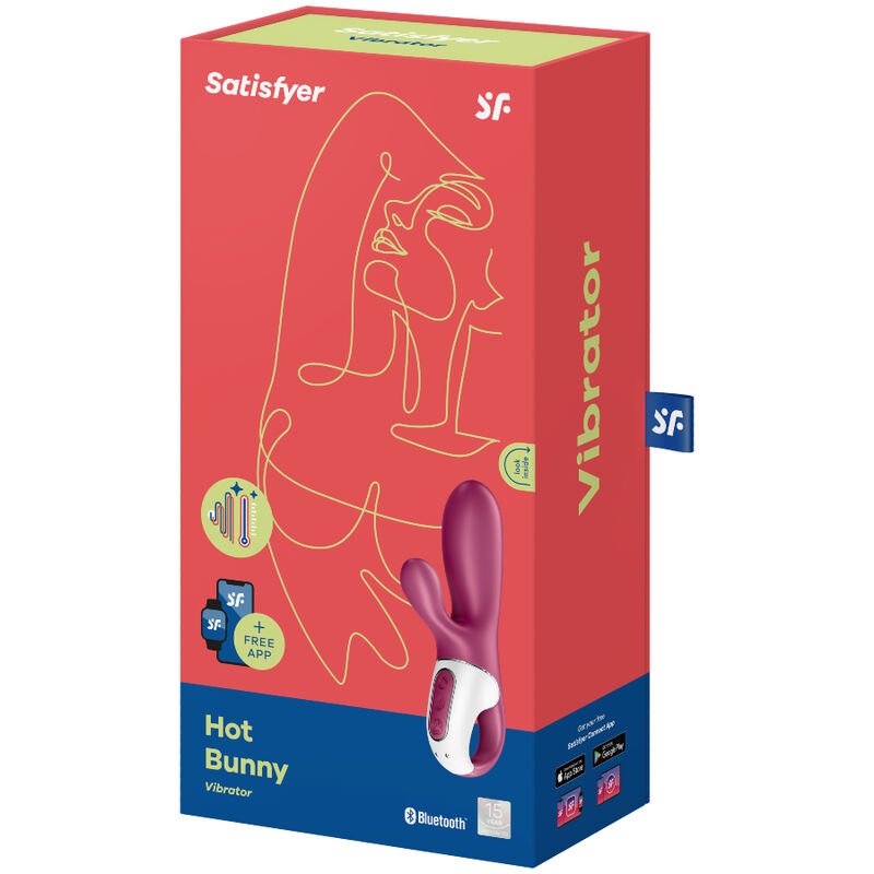 Satisfyer Connect-Hot Bunny Vibrator pentru Punctul G-Silicon 2 img 122539 95334f4187dbd4fc1e7ffa2a890b0e1e 1