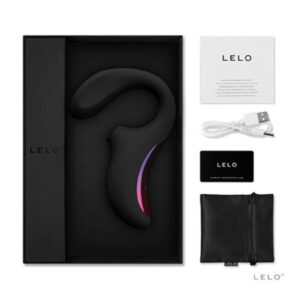Lelo-Enigma Cruise Masajer Sonic cu Dublă Stimulare, Negru-Silicon - imagine 4