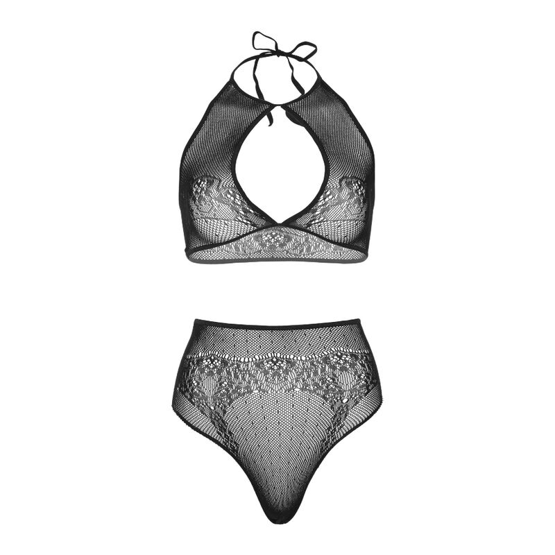 Leg Avenue Sets-Set Două Piese Halter Crop Top și Tanga One Size 4 img 122789 2093f645d2e2a9dbe7047c50b38e8728 1
