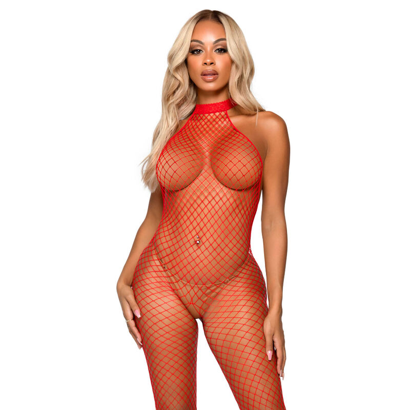 LEG AVENUE - LE FRIVOLE BODYSTOCKING - CUELLO RACER TALLA UNICA ROJO img 122848 662ae49018b6fc512bb9e945513fb60c 1
