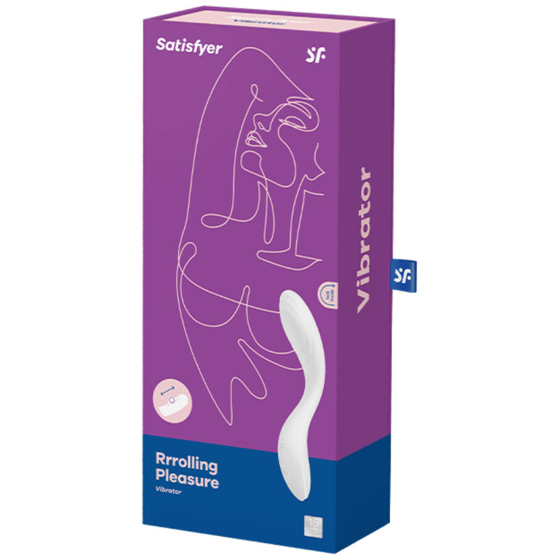 Satisfyer-Rrrolling Pleasure Vibrator pentru Punctul G - White 2 img 123133 baf7ba1bea36b3c8c3311bf8238060d7 1