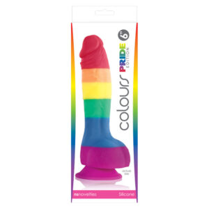 Pride-Dildo Steag Lgbt 15 cm-Silicon, Ventuza 5 Pride-Dildo Steag Lgbt 15 cm-Silicon, Ventuza - imagine 2