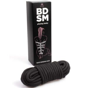 Secretplay 100% Fetish-Colecția Bdsm Funie Bondage Neagră 12 Secretplay 100% Fetish-Colecția Bdsm Funie Bondage Neagră - imagine 6
