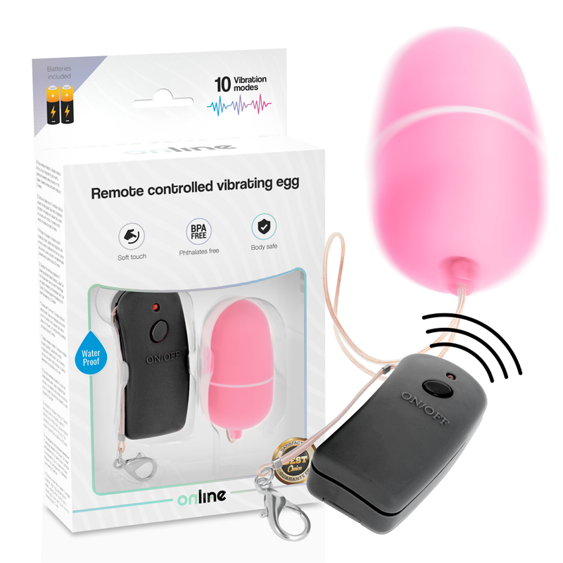 Online-Ou Vibrator Controlat de la Distanță Roz-ABS, 10 Trepte 4 img 124760 d48d130f9283f07cc6fb2fa36e13f538 1