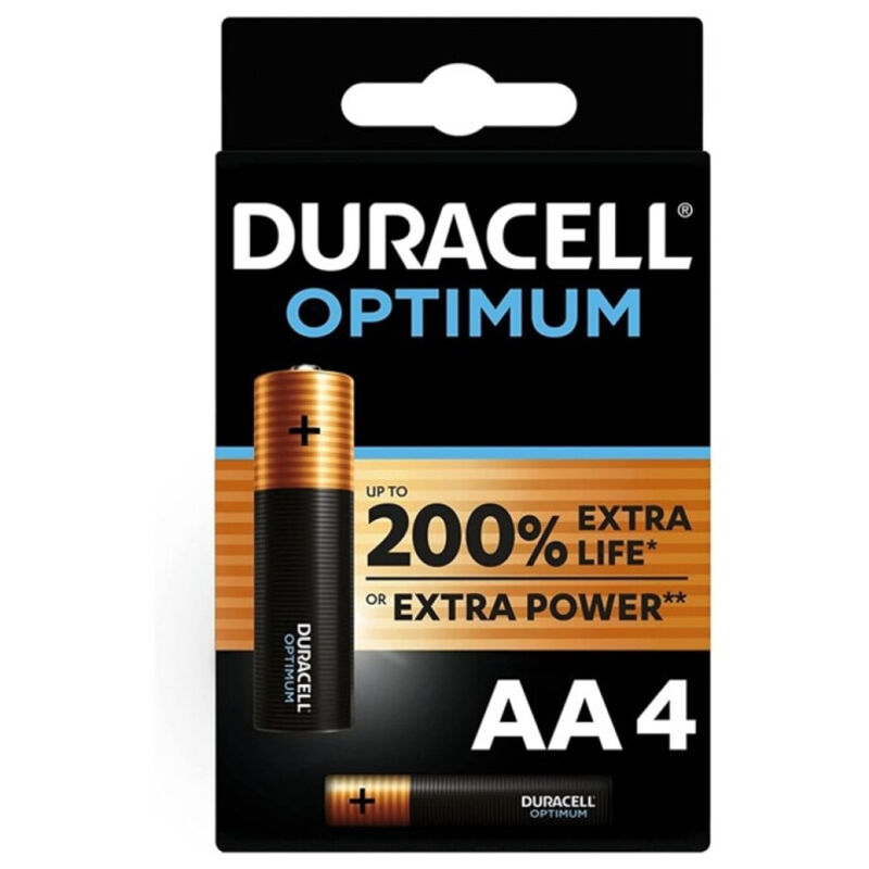 Duracell-Optimum 200 Baterii Alcaline Aa LR6 - 4 Bucăți 1 img 124807 d7c04c2476c1a5ca333984bc9324c781 1