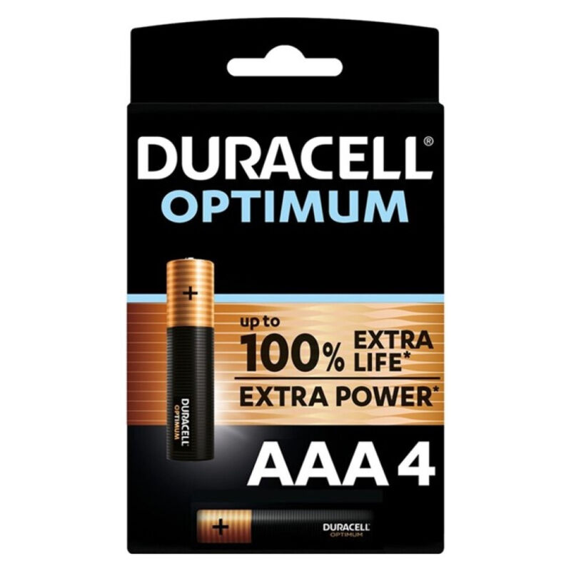 Duracell-Optimum 200 Baterii Alcaline Aaa LR03 - 4 Unități 1 img 124808 7e13cdf45ff366a3a850ed2cdc00d5bb 1