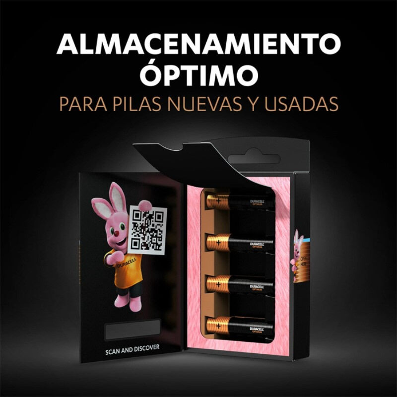 Duracell-Optimum 200 Baterii Alcaline Aaa LR03 - 4 Unități 2 img 124809 da93360e600cfbbbe35da8a686182874 1