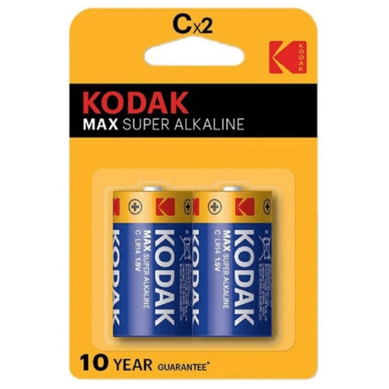 Kodak-Max Baterii Alcaline C LR14, Set 2 Unități 1 Kodak-Max Baterii Alcaline C LR14, Set 2 Unități · Baterii & Accesorii