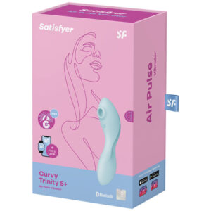 Satisfyer Curvy Trinity 5 Stimulator Air Pulse și Vibrator 7 Satisfyer Curvy Trinity 5 Stimulator Air Pulse și Vibrator - imagine 4