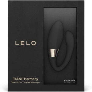 Lelo-Tiani Harmony Masajer pentru Cuplu, Negru-Silicon, 10 Trepte 7 Lelo-Tiani Harmony Masajer pentru Cuplu, Negru-Silicon, 10 Trepte - imagine 3