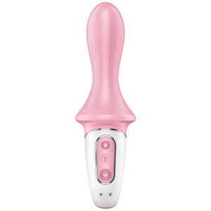 Satisfyer-Air Pump Booty 5+ Vibrator Anal Gonflabil Roz-Silicon - imagine 3