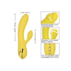 Calexotics-San Diego Seduction-Silicon, 10 Trepte, Reincarcabil - imagine 6