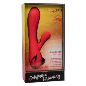 Calexotics-Palisades Passion Red-Silicon, 10 Trepte, Reincarcabil 12 Calexotics-Palisades Passion Red-Silicon, 10 Trepte, Reincarcabil - imagine 3