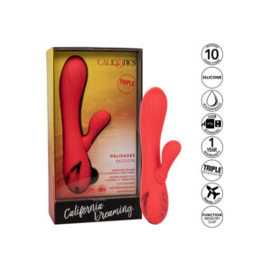 Calexotics-Palisades Passion Red-Silicon, 10 Trepte, Reincarcabil 13 Calexotics-Palisades Passion Red-Silicon, 10 Trepte, Reincarcabil - imagine 4