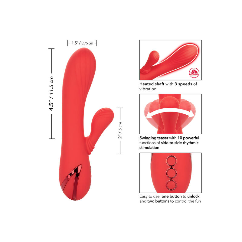 Calexotics-Palisades Passion Red-Silicon, 10 Trepte, Reincarcabil 5 img 127384 de8927b5a437332c184a85919fe16db6 1
