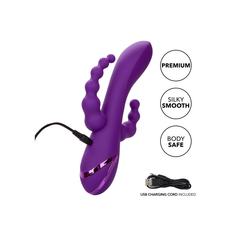 Calexotics-Long Beach Bootylicious Purple Vibrator Triplu 6 img 127394 816daeddcad08c2738b04d0b1f338995 1