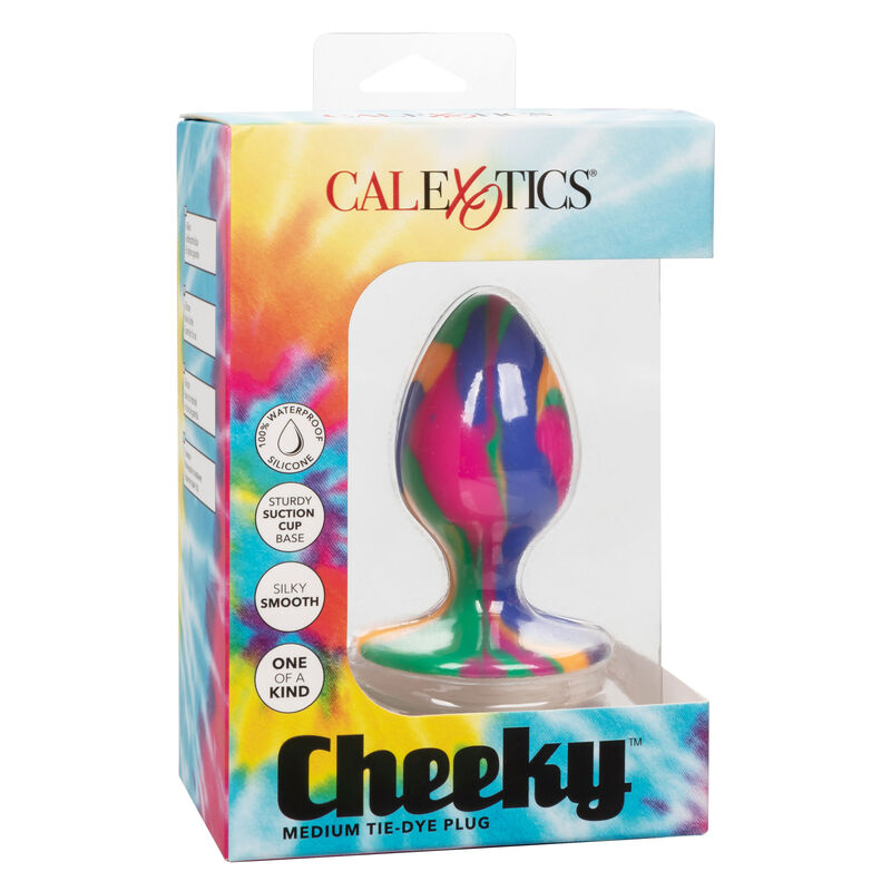 Calexotics-Cheeky Medium Tie-dye Plug Anal-Silicon, Ventuza 3 img 127399 3b193ab21b629210b3cb9ed4d21f94a5 1