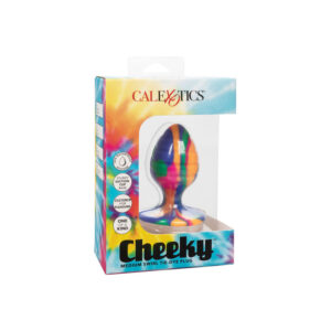 Calexotics-Plug Anal Cheeky Swirl Mediu-Silicon, Ventuza 8 Calexotics-Plug Anal Cheeky Swirl Mediu-Silicon, Ventuza - imagine 4