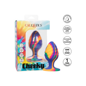 Calexotics-Cheeky Large Swirl Plug Anal-Silicon, Ventuza 8 Calexotics-Cheeky Large Swirl Plug Anal-Silicon, Ventuza - imagine 3
